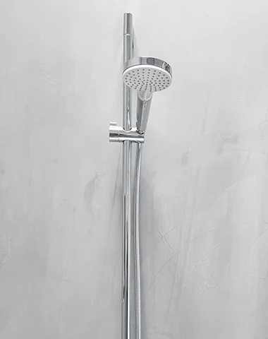 Mur en Mortex dans une douche