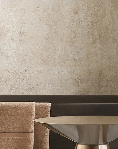 Mur en Mortex dans une salle de bain moderne